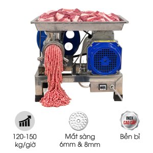 Máy xay đùn thịt Việt Nam MXĐTVN-32N 3kW Giá tốt